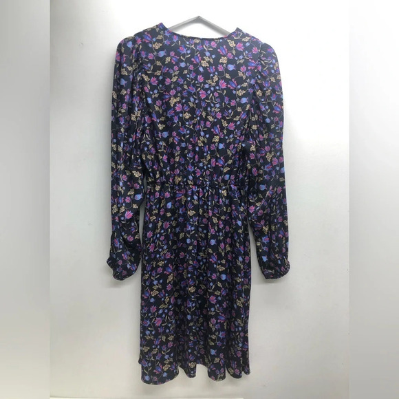 Banana Republic Floral Mini Dress with Balloon Sleeves Size Small - Picture 2 of 6